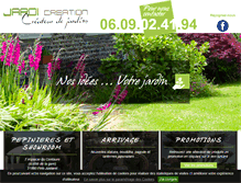 Tablet Screenshot of jardi-creation.fr
